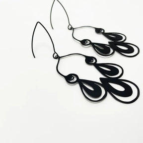 Denz + coDENZ Boho 11 Dangles in Black same day gift delivery melbourne