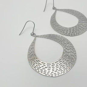 Denz + coDENZ Boho 4 in Silver Earrings same day gift delivery melbourne