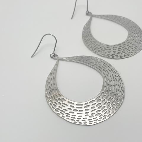 Denz + coDENZ Boho 4 in Silver Earrings same day gift delivery melbourne