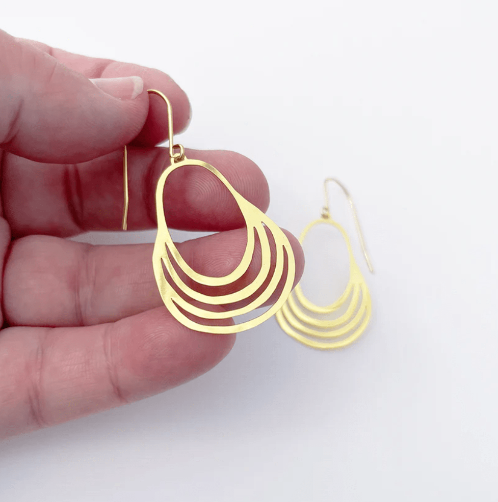 Denz + coDENZ Mini swinger earrings same day gift delivery melbourne