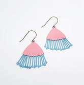 DENZ Midi Gum Blossoms in Coral and Sky 
