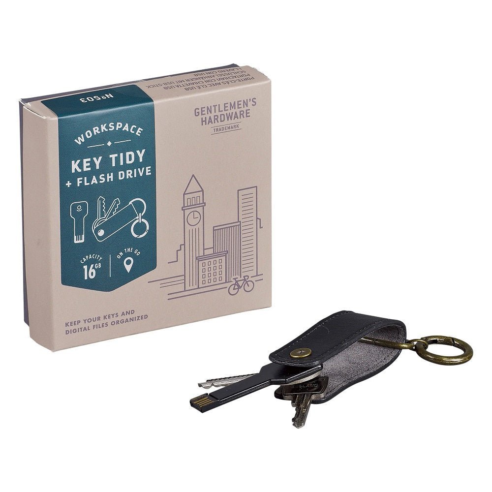 Gentlemen's HardwareGentlemen's Hardware Key Tidy with USB Flash Drive, 16 GB same day gift delivery melbourne