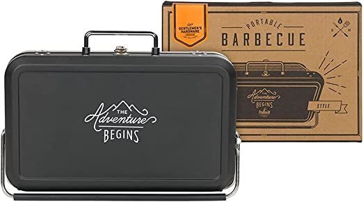Gentlemen's HardwareGentlemen's Hardware Portable Stainless Steel BBQ Suitcase Style Barbecue same day gift delivery melbourne