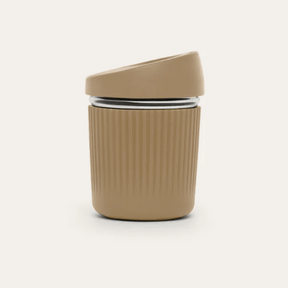 HuskeeSeed and Sprout Glass and Silicone Coffee Cup 8oz same day gift delivery melbourne