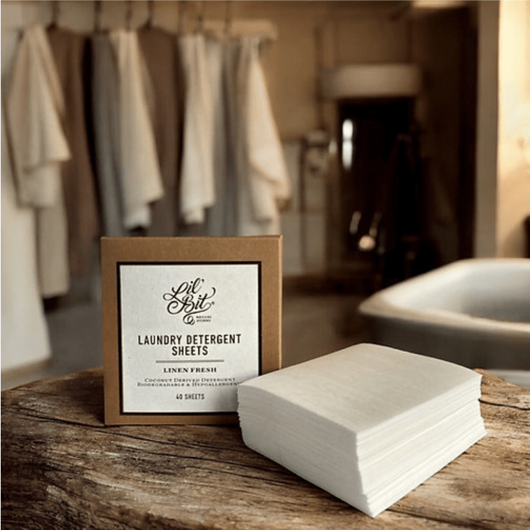 Lil Bit Laundry Sheets 6 pack or 40 pack