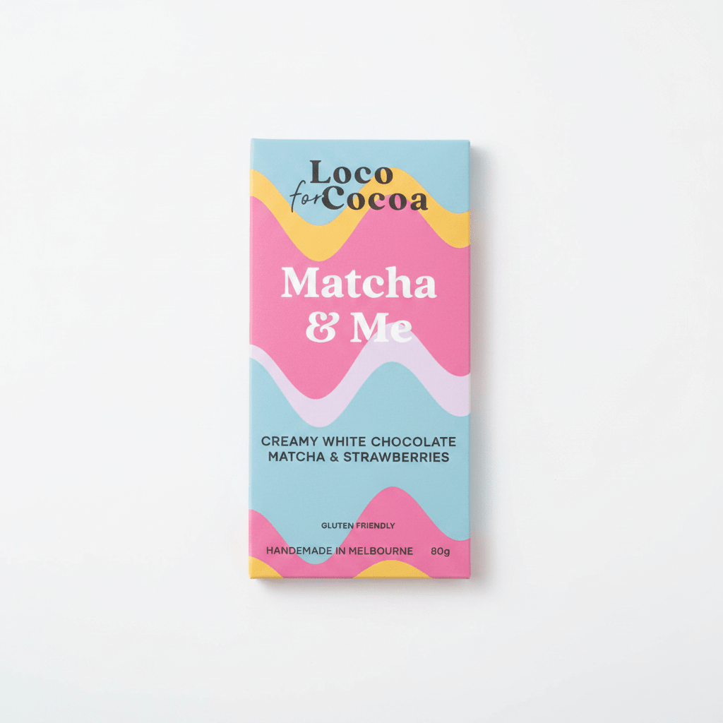 Loco For CocoaLoco For Cocoa Matcha & Me Chocolate (Gluten Friendly) same day gift delivery melbourne