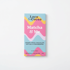 Loco For CocoaLoco For Cocoa Matcha & Me Chocolate (Gluten Friendly) same day gift delivery melbourne