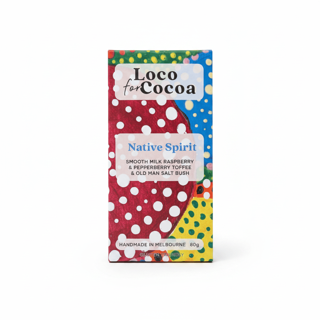 Loco For CocoaLoco For Cocoa Native Spirit Chocolate (Gluten Friendly) same day gift delivery melbourne