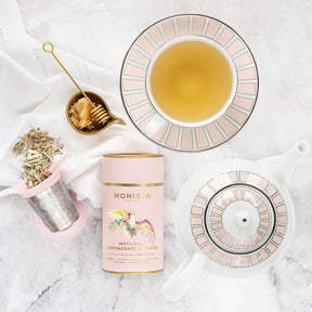 Monista Tea Co. Matilda's Lemongrass & Ginger Canister