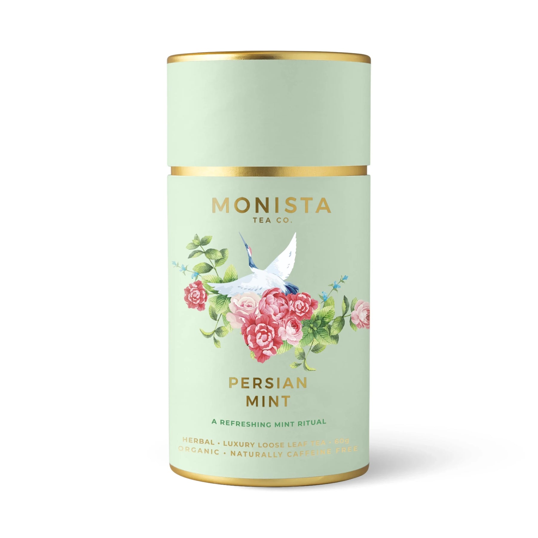 Monista Tea Co. Persian Mint Canister