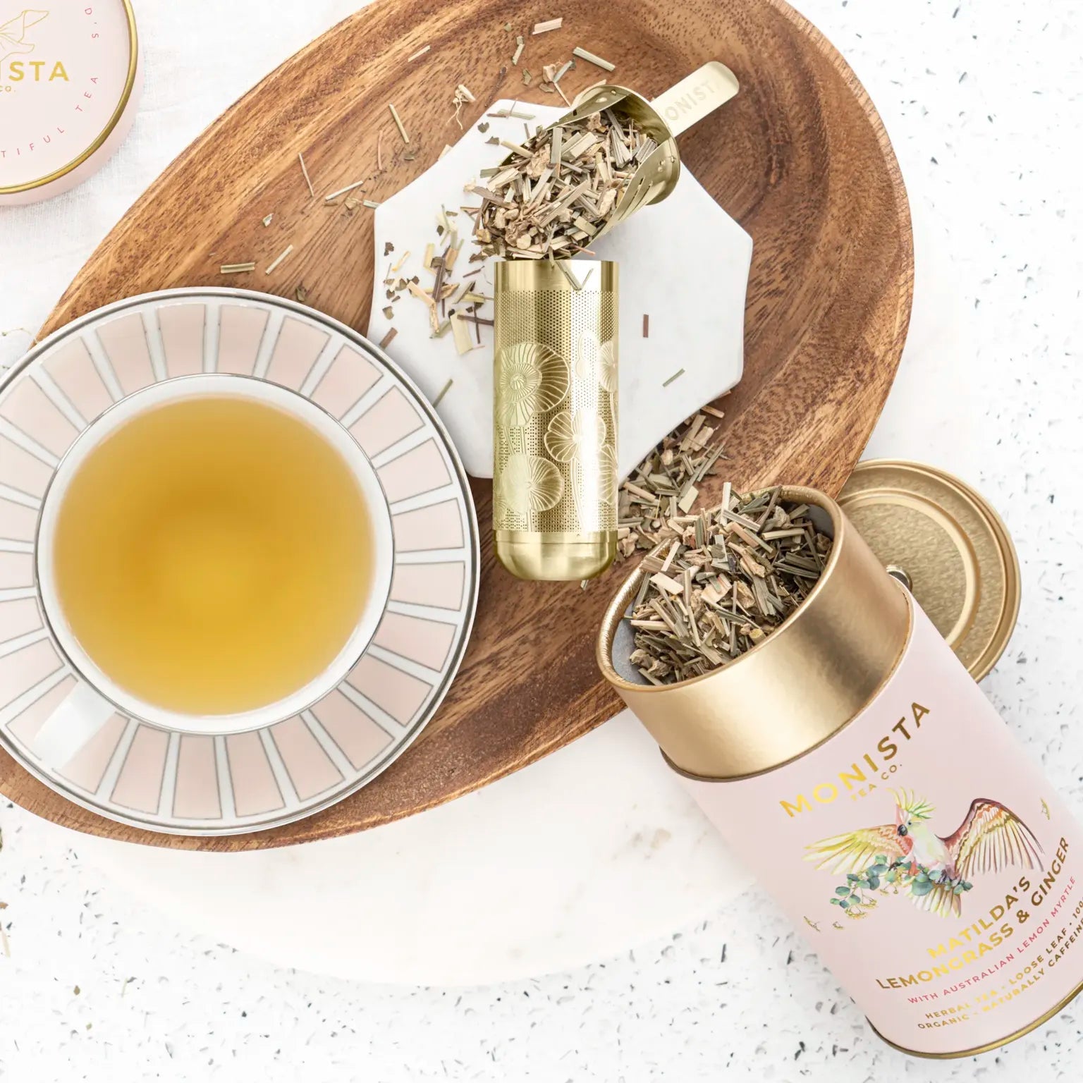 Monista Tea Co. Tea Stick Infuser – Gold