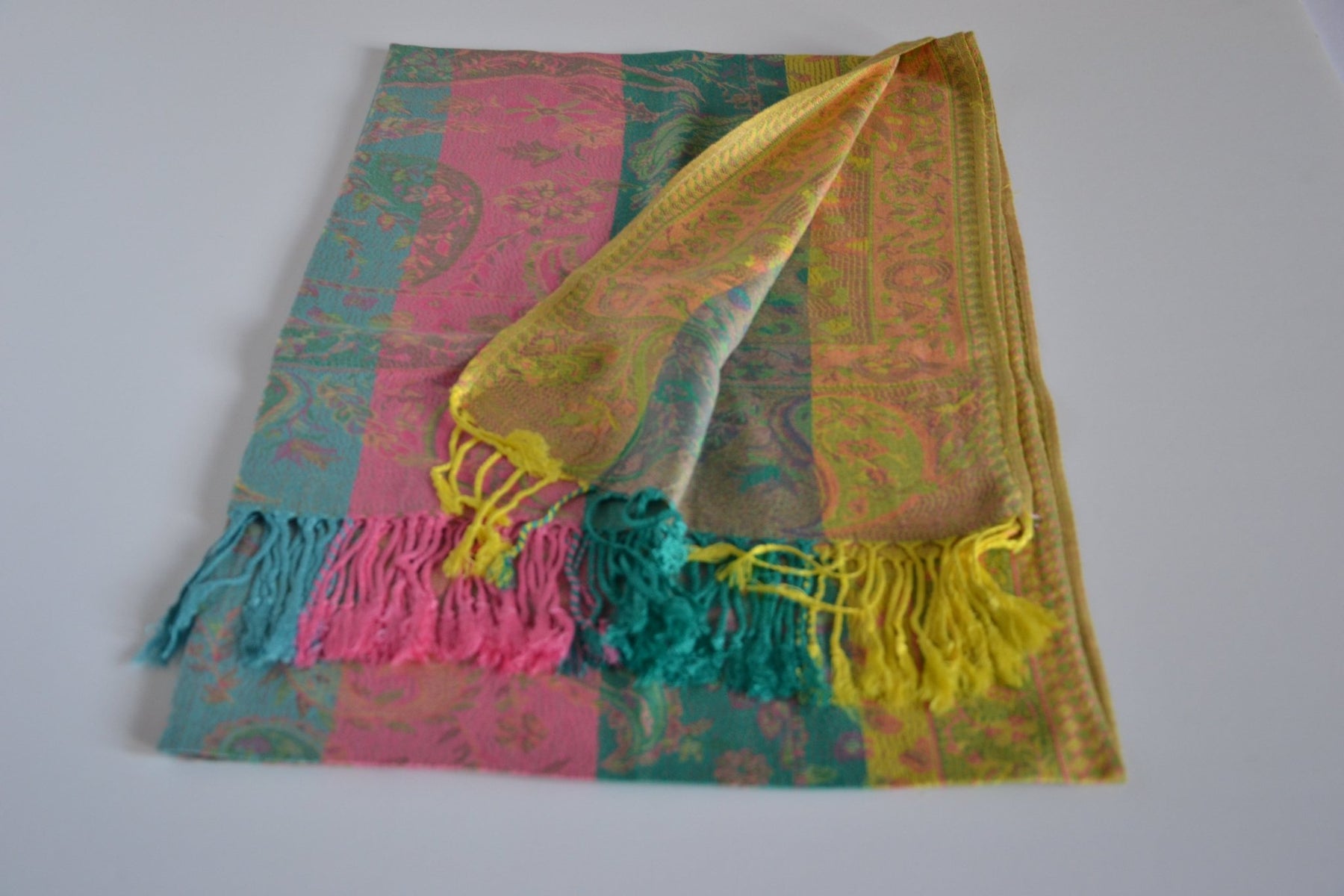 Nine Yaks55/45 Cotton & Silk Assorted Pashmina Shawls same day gift delivery melbourne