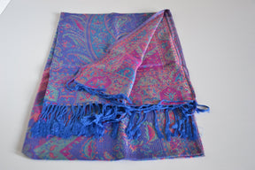 Nine Yaks55/45 Cotton & Silk Assorted Pashmina Shawls same day gift delivery melbourne