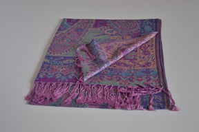Nine Yaks55/45 Cotton & Silk Assorted Pashmina Shawls same day gift delivery melbourne