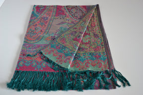 Nine Yaks55/45 Cotton & Silk Assorted Pashmina Shawls same day gift delivery melbourne