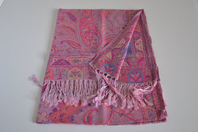 Nine Yaks55/45 Cotton & Silk Assorted Pashmina Shawls same day gift delivery melbourne
