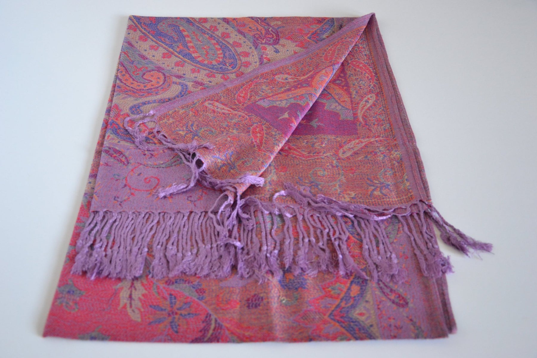 Nine Yaks55/45 Cotton & Silk Assorted Pashmina Shawls same day gift delivery melbourne