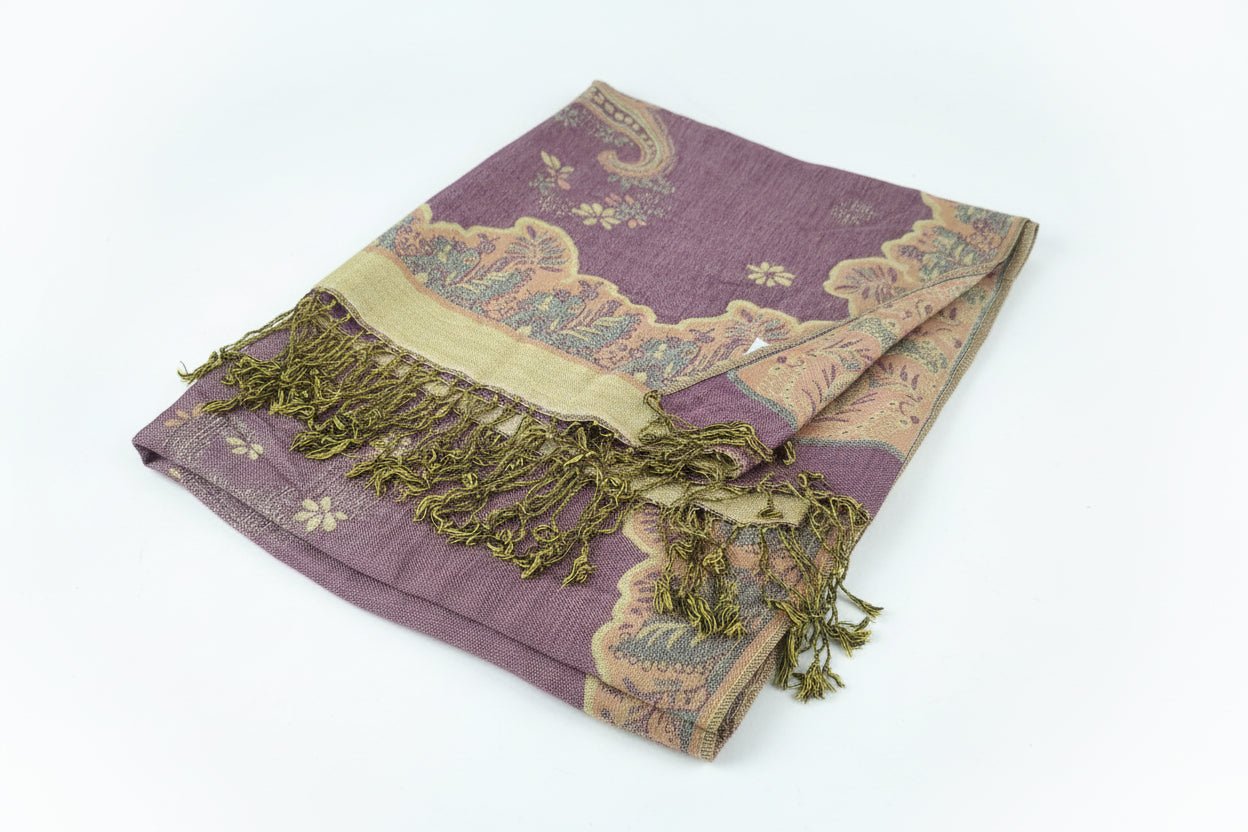 Nine Yaks55/45 Cotton & Silk Assorted Pashmina Shawls same day gift delivery melbourne
