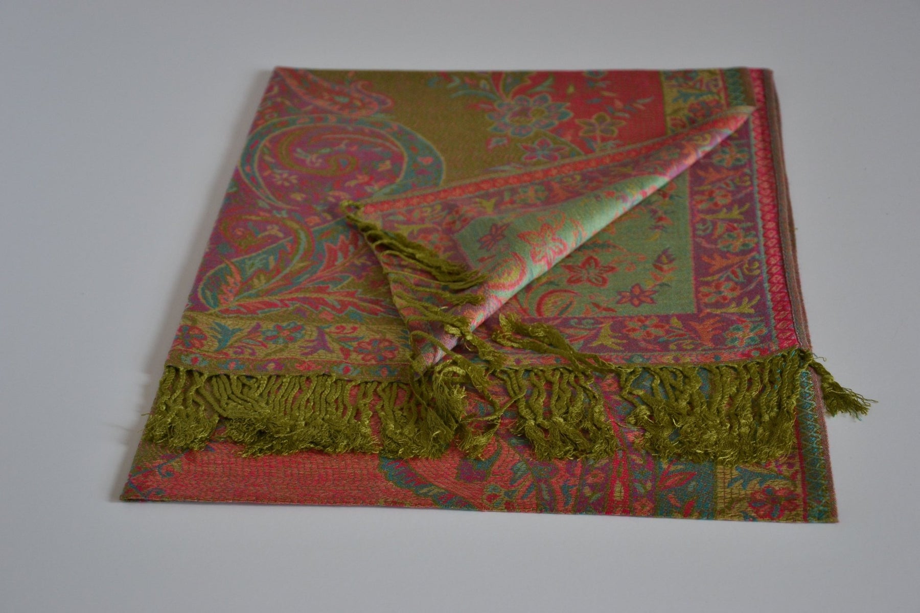 Nine Yaks55/45 Cotton & Silk Assorted Pashmina Shawls same day gift delivery melbourne