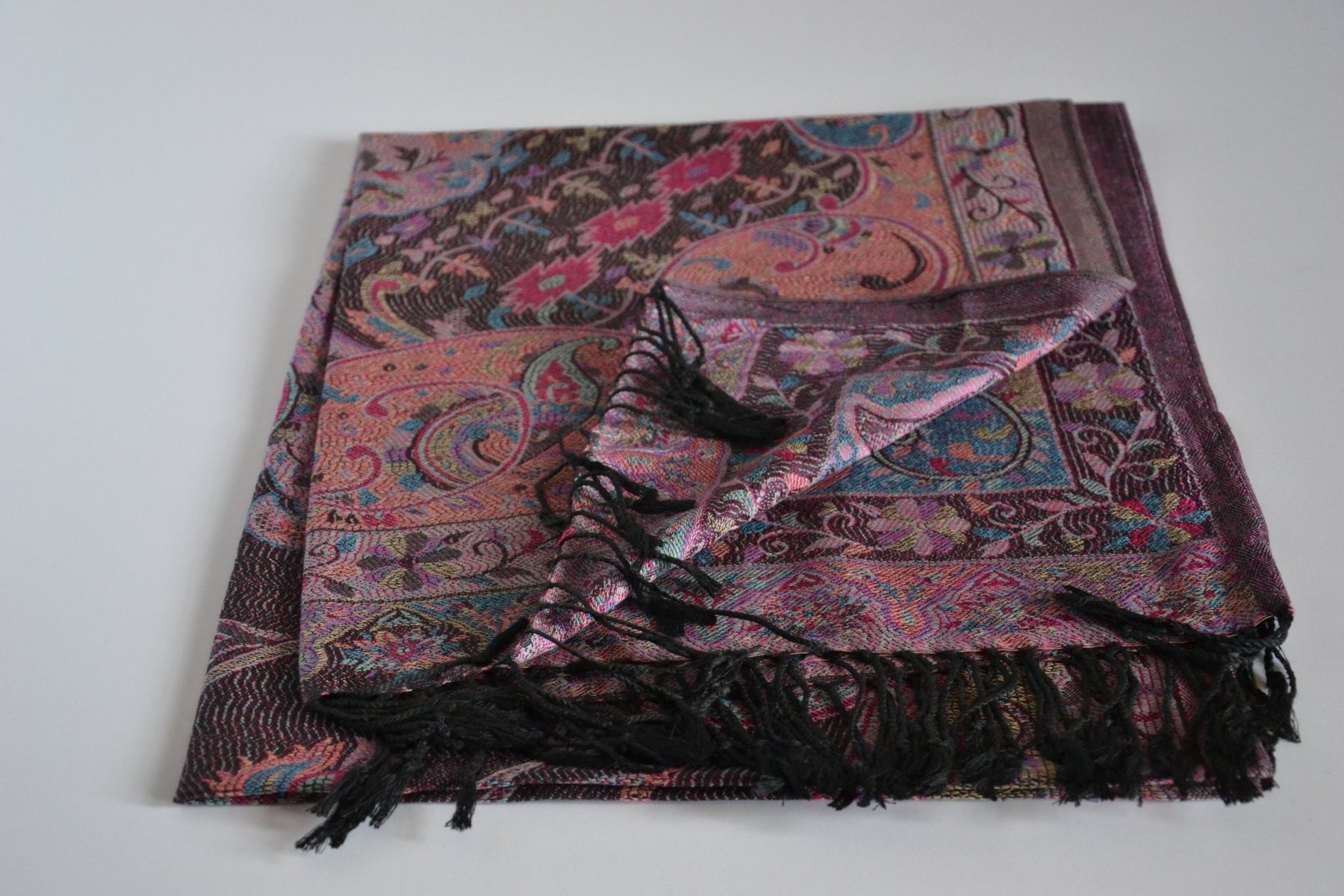 Nine Yaks55/45 Cotton & Silk Assorted Pashmina Shawls same day gift delivery melbourne