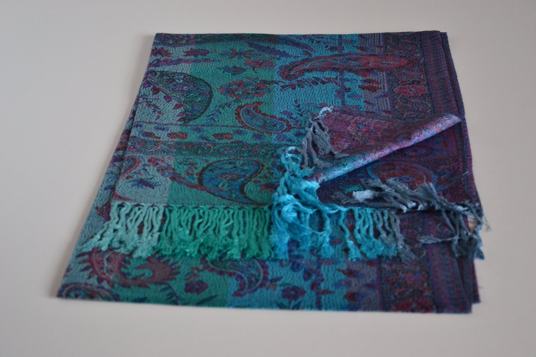 Nine Yaks55/45 Cotton & Silk Assorted Pashmina Shawls same day gift delivery melbourne