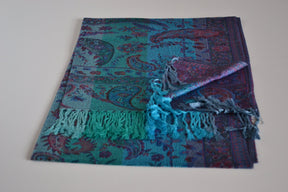 Nine Yaks55/45 Cotton & Silk Assorted Pashmina Shawls same day gift delivery melbourne