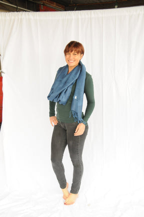 Nine Yaks70/30 Cotton & Silk Assorted Pashmina Shawls same day gift delivery melbourne