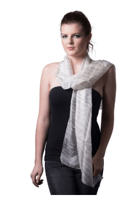 Nine YaksCream Silk Scarf same day gift delivery melbourne