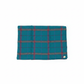 Nine YaksNine Yaks Fine Cashmere Shawl - Teal Tartan Check same day gift delivery melbourne
