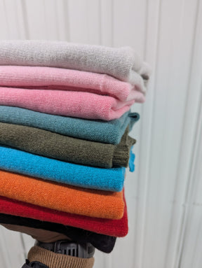 Nine YaksNine Yaks Kids Cashmere Poncho - Eucalyptus same day gift delivery melbourne