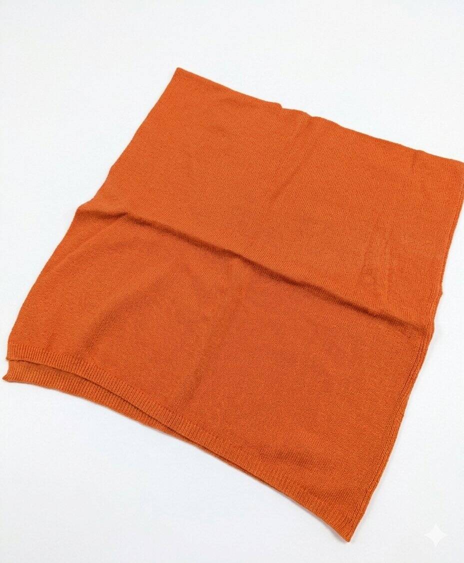 Nine YaksNine Yaks Kids Cashmere Poncho - Tangerine same day gift delivery melbourne
