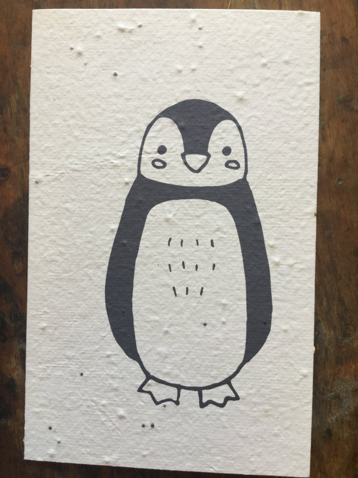 Planet Go RoundPenguin THYME Seed Card #same day gift delivery melbourne#