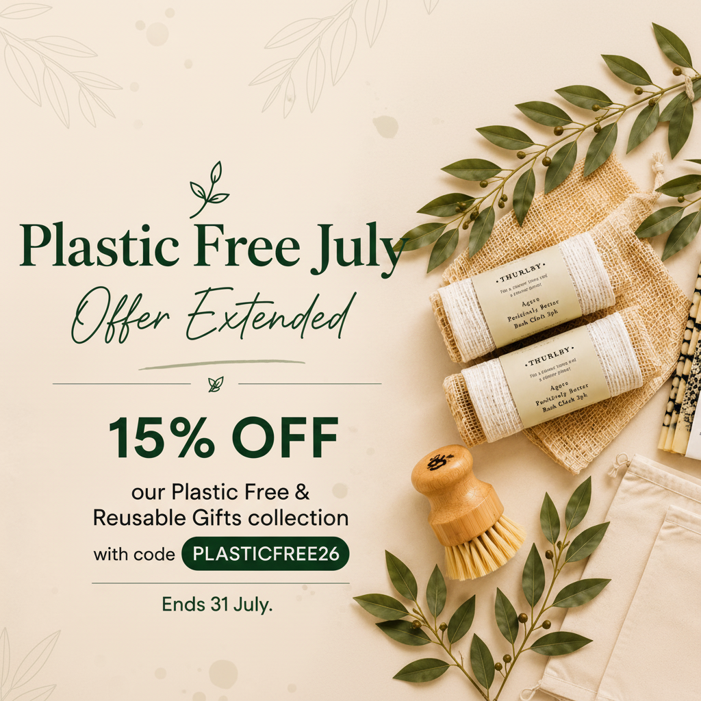 Plastic Free July Square Banner