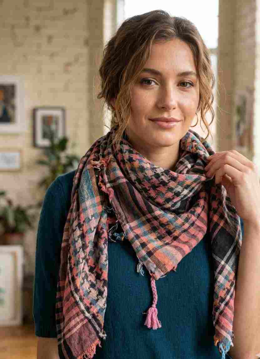 PookipoigaArafat Scarf - Multicolour Pastel same day gift delivery melbourne