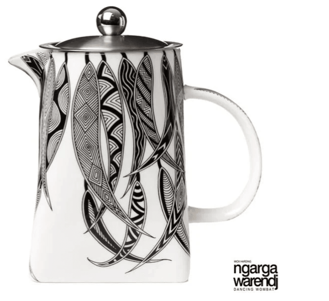 PookipoigaMug & Teapot Gift Set - Alperstein Designs Dancing Wombat same day gift delivery melbourne
