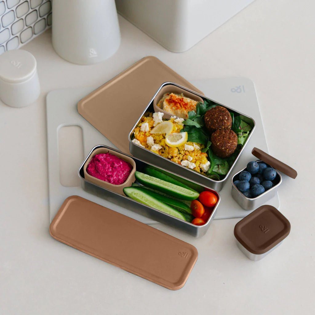 PookipoigaSeed & Sprout Square Snack Pots for CrunchBox™ 2.0 Lunch Box same day gift delivery melbourne