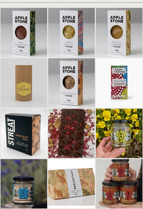 Ultimate Foodie Hamper with Australian chocolate, mushroom delicacies, fudge and artisan gourmet treats