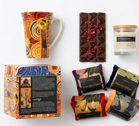 PookipoigaThinking of You Hamper - Candle, Chocolate, Eye Pillow & Mug same day gift delivery melbourne