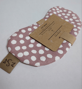 Sabine & Sparrow Pastel Pink Dots Eye Mask 