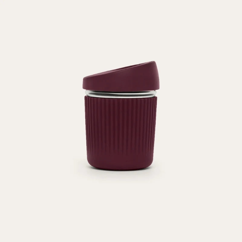 Seed and Sprout CoSeed and Sprout Glass and Silicone Coffee Cup 8oz same day gift delivery melbourne