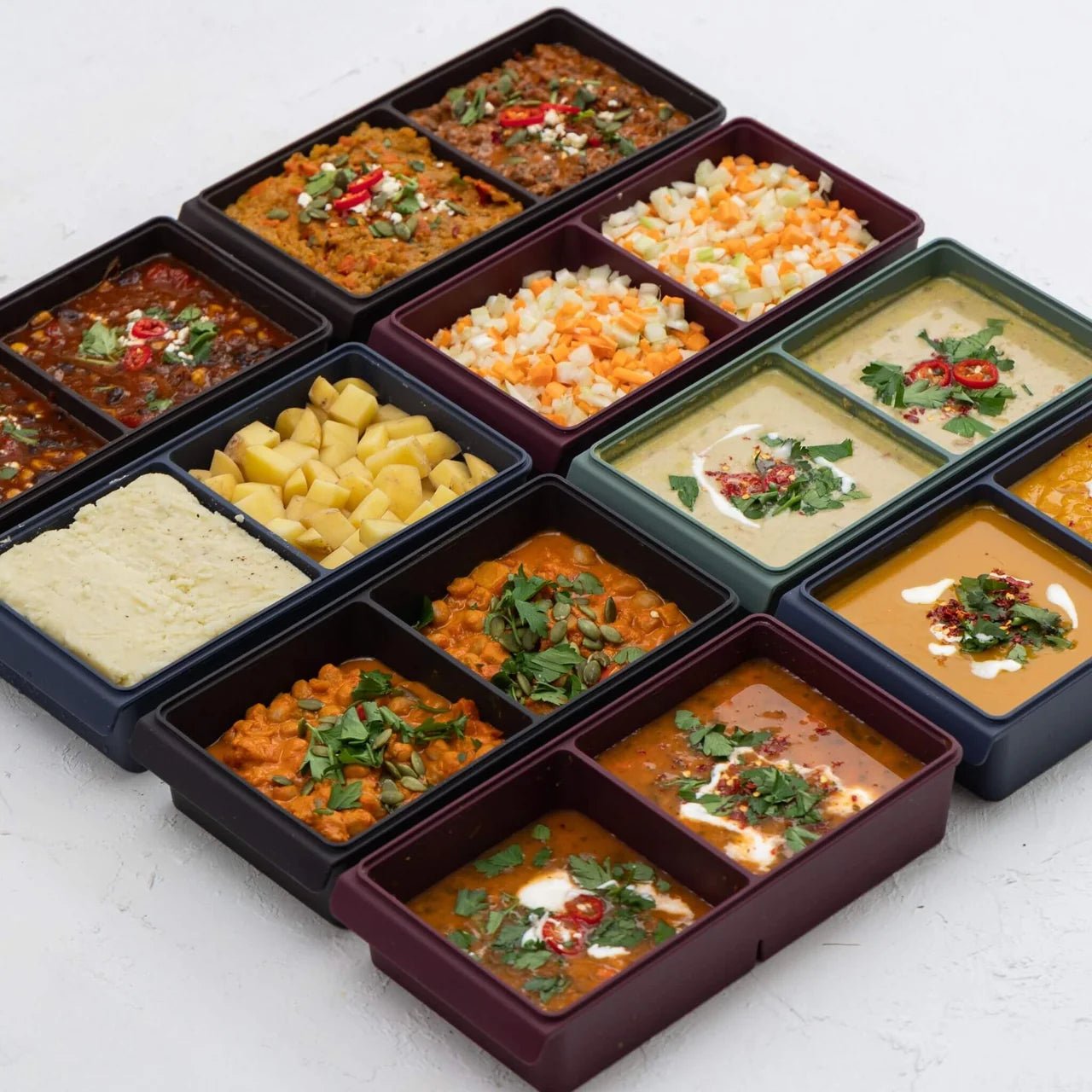 Seed & Sprout 2 Portion Silicone Freezer Tray