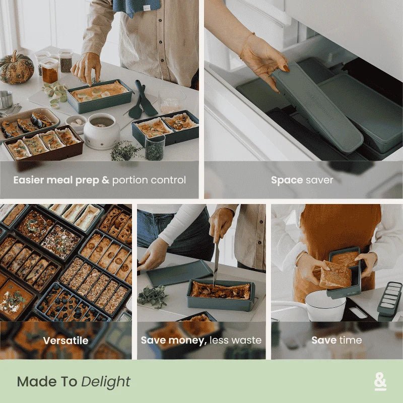 Seed & Sprout 4 Portion Silicone Freezer Tray