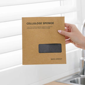 Seed and Sprout CoSeed & Sprout Cellulose Sponge Dish Cloth - 2pk same day gift delivery melbourne