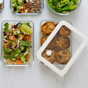 Seed and Sprout CoSeed & Sprout Glass Food Containers - Rectangle 2pk same day gift delivery melbourne