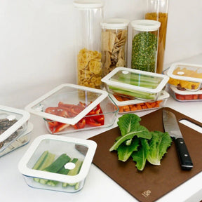 Seed and Sprout CoSeed & Sprout Glass Food Containers - Rectangle 2pk same day gift delivery melbourne