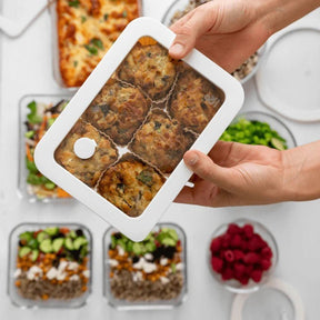 Seed and Sprout CoSeed & Sprout Glass Food Containers - Rectangle Mixed 3pk same day gift delivery melbourne