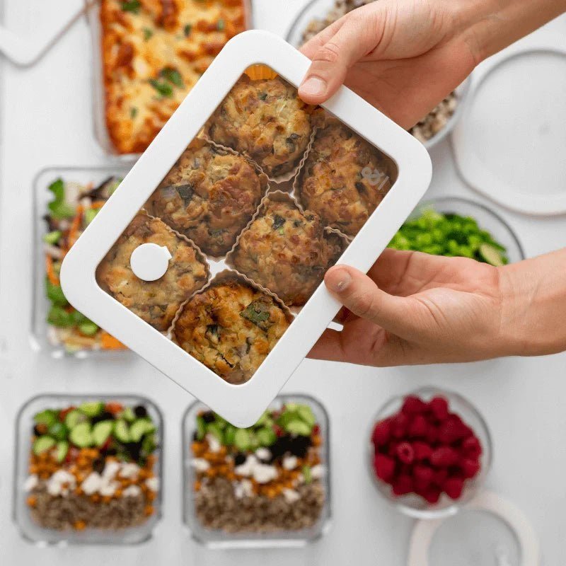 Seed and Sprout CoSeed & Sprout Glass Food Containers - Rectangle Mixed 3pk same day gift delivery melbourne