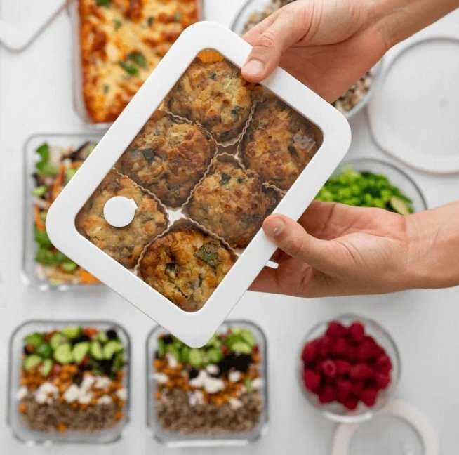 Seed and Sprout CoSeed & Sprout Glass Food Containers - Rectangle Mixed 3pk same day gift delivery melbourne