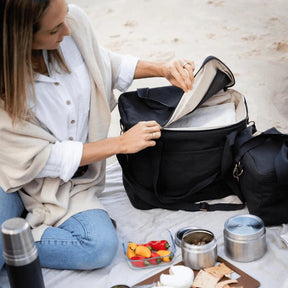 Seed and Sprout CoSeed & Sprout Insulated Cooler Bags - Olive & Charcoal same day gift delivery melbourne
