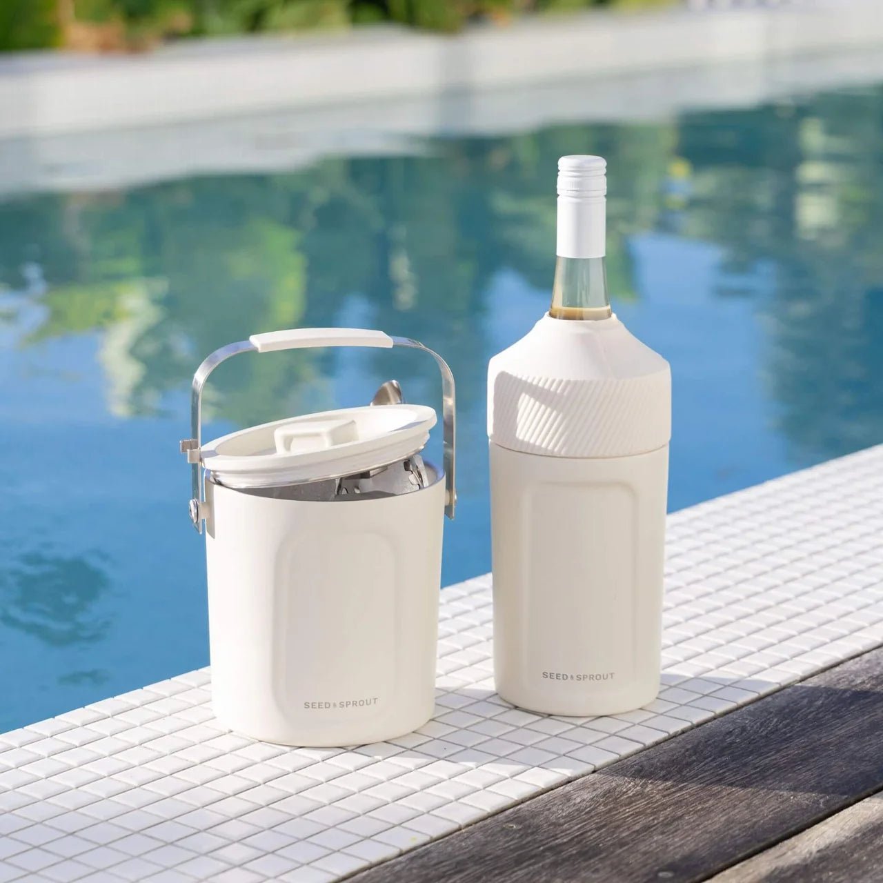 Seed and Sprout CoSeed & Sprout Insulated Wine Cooler | Mushroom same day gift delivery melbourne